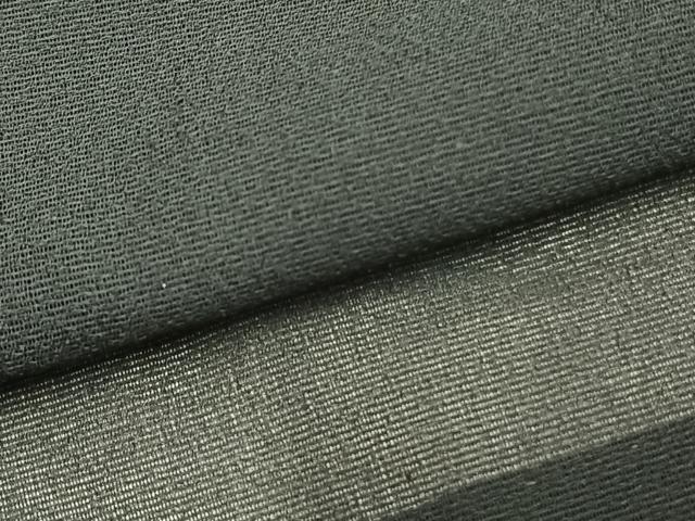 平和屋着物▽男性 長羽織 スリーシーズン 春夏秋 塵除け 黒地 正絹 逸品 AAAZ1437fy