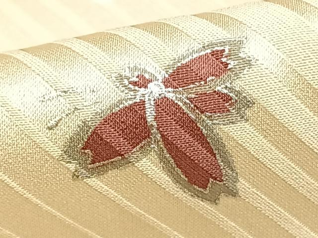 平和屋着物▽上質な小紋 単衣 作家物 舞蝶文 銀彩 正絹 逸品 AAAZ1477fy