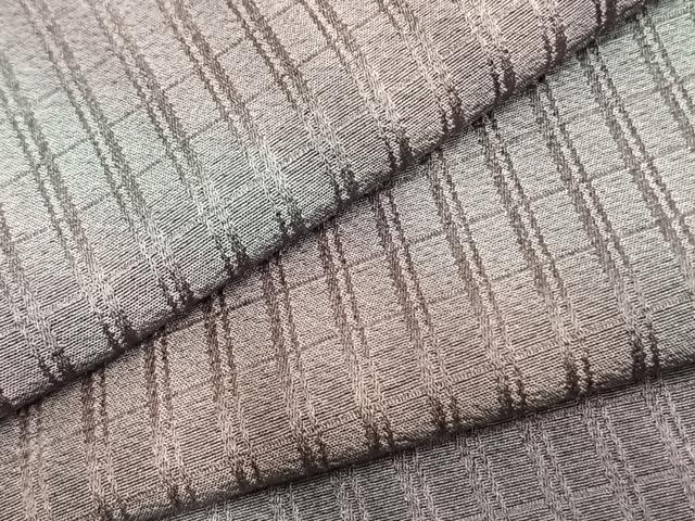 平和屋着物▽上質な小紋 単衣 霞文 正絹 逸品 AAAZ1486fy