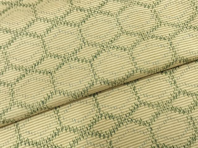 平和屋着物▽上質な小紋 単衣 幾何学文様 正絹 逸品 AAAZ1492fy