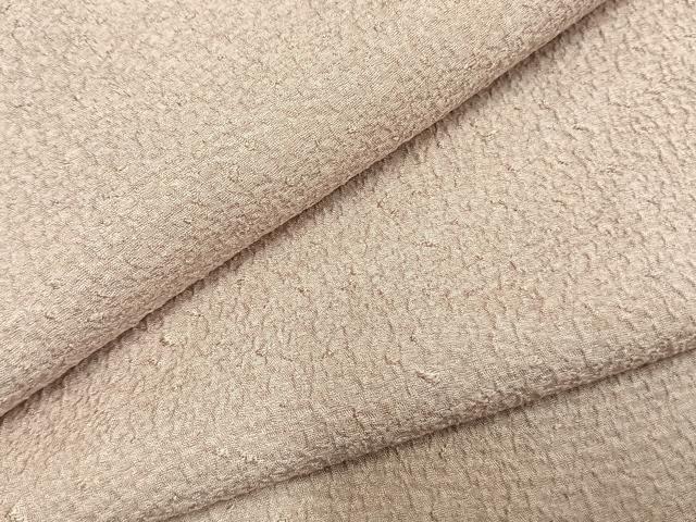 平和屋着物▽上質な小紋 単衣 霞文 正絹 逸品 AAAZ1498fy