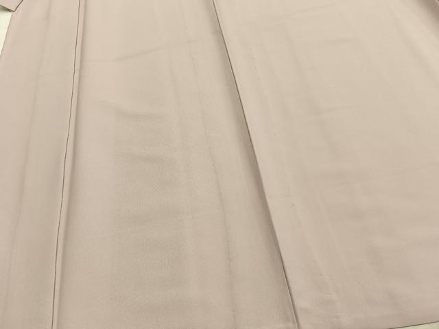 平和屋着物▽男性 色無地 単衣 灰桜色 洗える着物 AAAZ1537fy