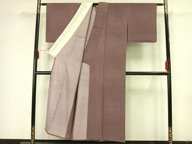 平和屋着物▽江戸小紋 単衣 鮫小紋柄 正絹 逸品 AAAZ1574fy