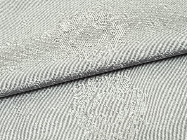 平和屋着物▽上質な色無地 単衣 吉祥地紋 薄色 正絹 逸品 AAAZ1661fy