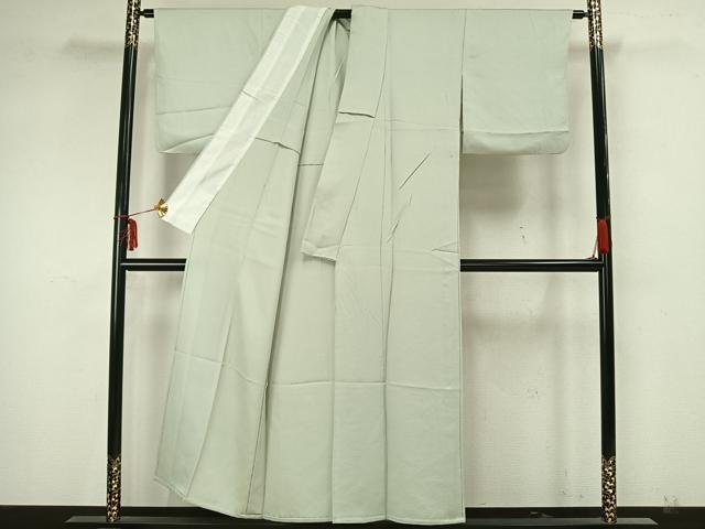 平和屋着物▽上質な色無地 単衣 夏虫色 正絹 逸品 AAAZ1704fy