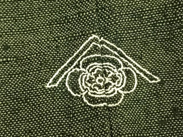 平和屋着物▽上質な紬 単衣 霞文 正絹 逸品 AAAZ1728fy