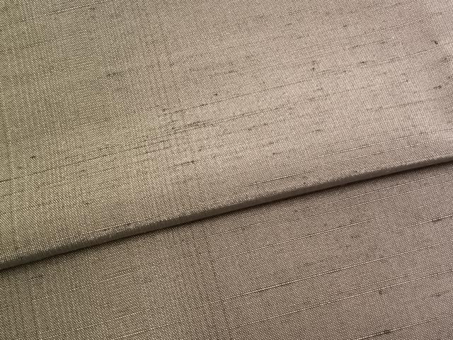 平和屋着物▽上質な紬 単衣 霞文 正絹 逸品 AAAZ1751fy