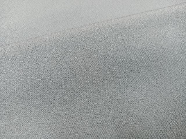 平和屋着物●洗える最高級着物 <英>はなぶさ謹製 色無地 灰青色 胴抜き仕立て AAAZ1935ph