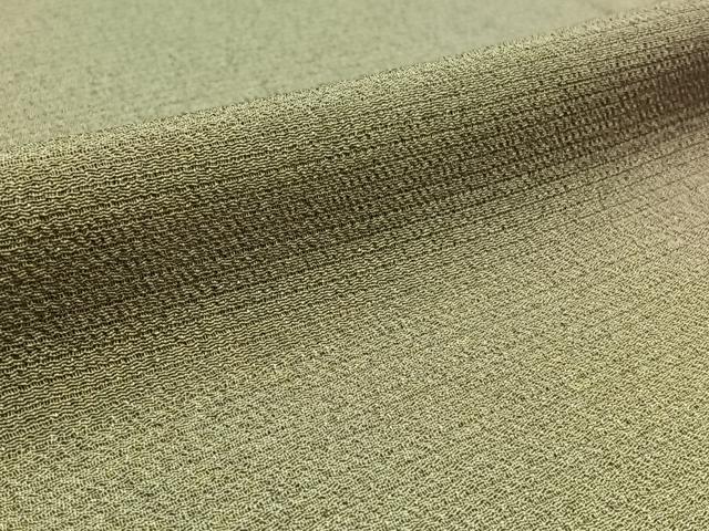 平和屋着物▽上質な小紋 単衣 作家物 霞文 暈し染め 鬼しぼ縮緬 正絹 逸品 AAAZ2331jh