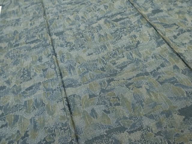 平和屋着物■上質な紬 樹林文 正絹 逸品 AAAZ2445cs