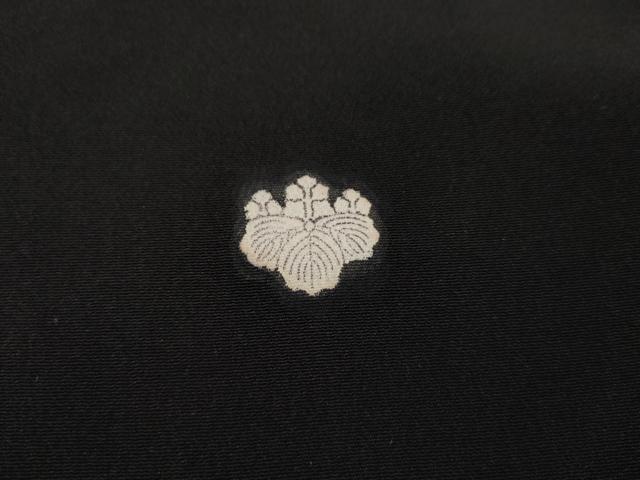 平和屋着物■豪華黒留袖 孔雀松竹梅文 金糸 金彩 正絹 逸品 AAAZ2532cs