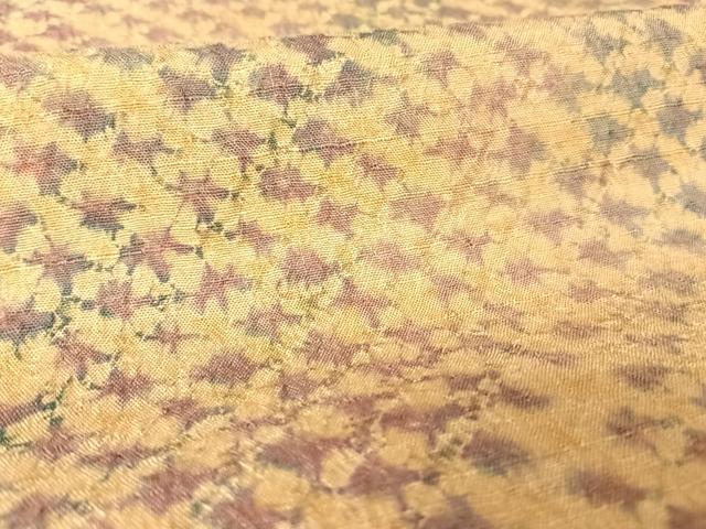 平和屋着物●菅原工房 菅原結作 漢方染紬 絞り 霞文 正絹 逸品 未使用 AAAZ3004np