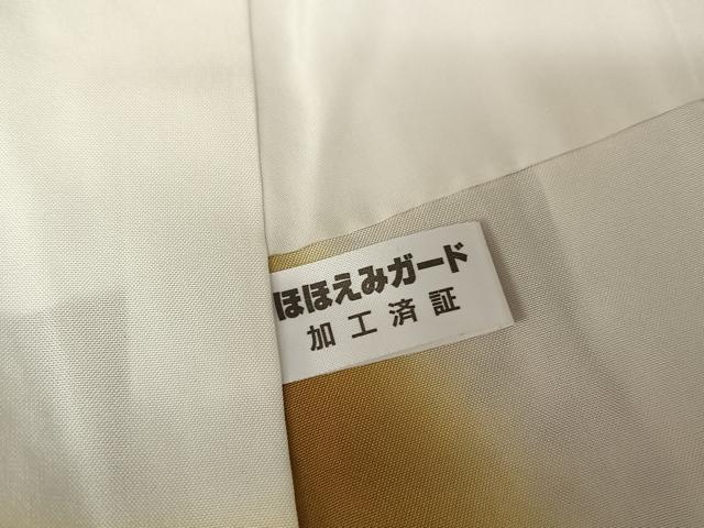 平和屋着物●菅原工房 菅原結作 漢方染紬 絞り 霞文 正絹 逸品 未使用 AAAZ3004np