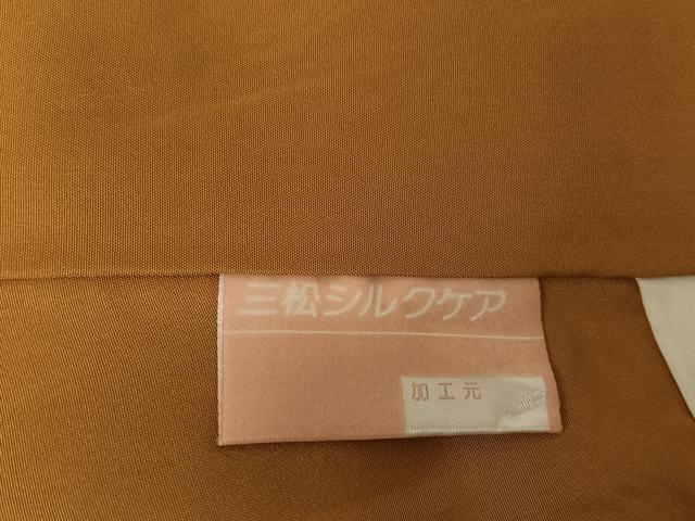 平和屋着物●本場大島紬 地空き カタス9マルキ 櫛 正絹 逸品 AAAZ3125np