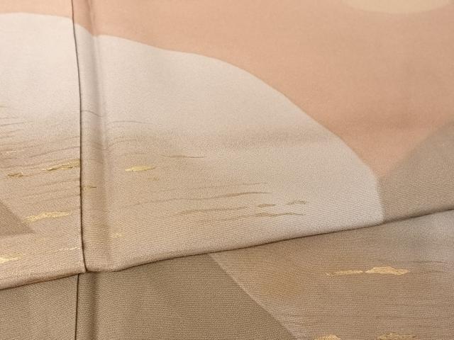平和屋着物●訪問着 作家物 霞文 金彩 正絹 逸品 AAAZ3213np