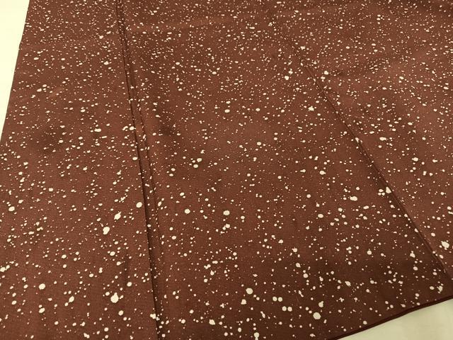 平和屋着物●洗える最高級着物 <英>はなぶさ謹製 小紋 雪 洗える着物 AAAZ3288np