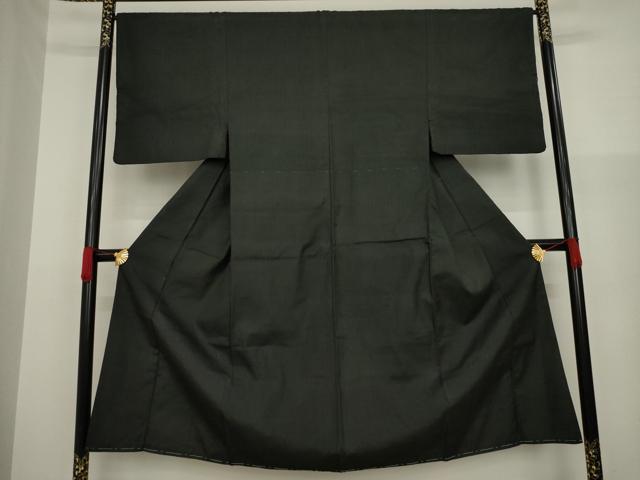 平和屋着物●男性 紬 縞 正絹 逸品 AAAZ3800ck