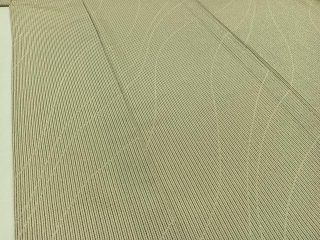 平和屋着物▽本塩沢 単衣 流水文 正絹 逸品 AAAZ3993jh
