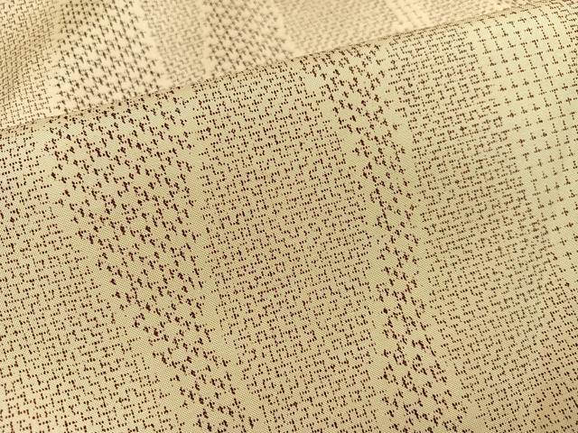 平和屋着物●本場大島紬 よろけ間道 正絹 逸品 AAAZ4498ph