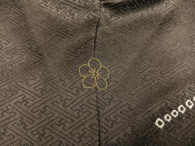 平和屋着物●訪問着 駒刺繍 絞り 松竹梅 金彩 正絹 逸品 AAAZ4544ph