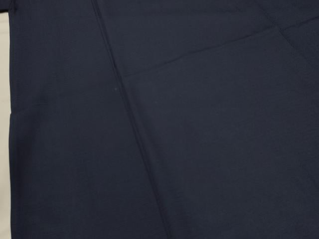 平和屋着物*夏物 男性 色無地 絽 濃藍色 正絹 逸品 AAAZ5131sx