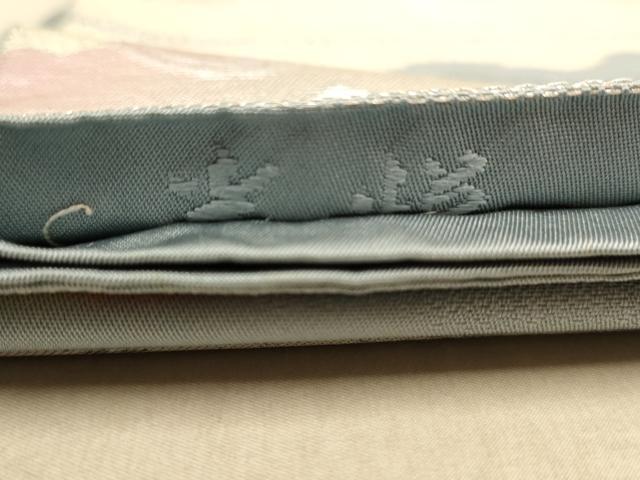 平和屋着物◎六通柄袋帯 光悦 金銀糸 正絹 逸品 AAAZ5805dt
