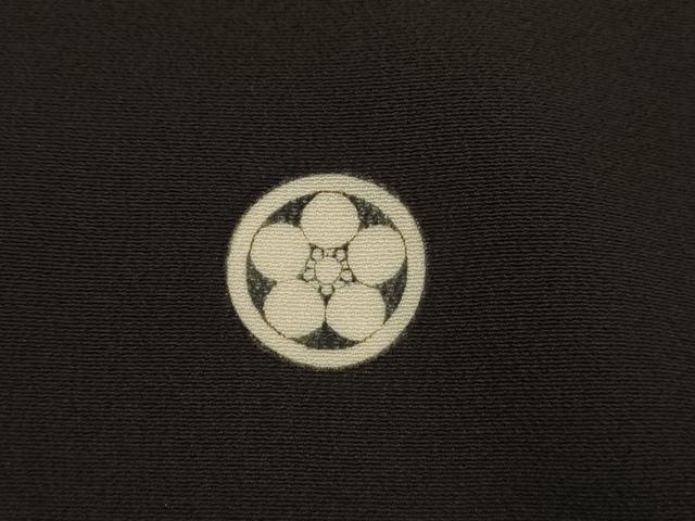 平和屋着物■豪華黒留袖 刺繍 裏菊 金銀彩 正絹 逸品 AAAZ6723ru