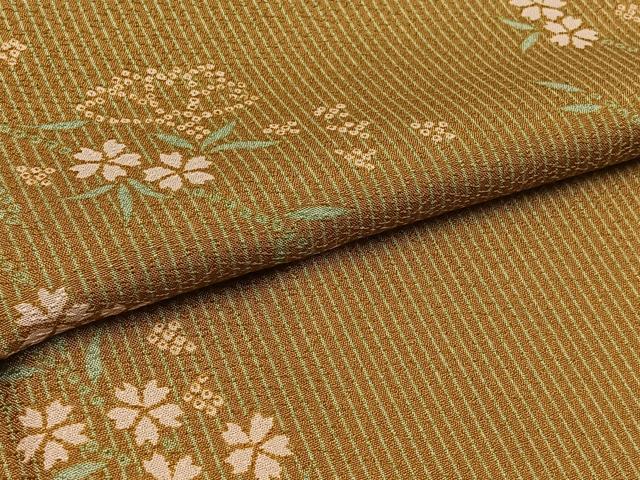 平和屋着物▽小紋 単衣 桜文 やまと誂製 洗える着物 AAAZ7129jh