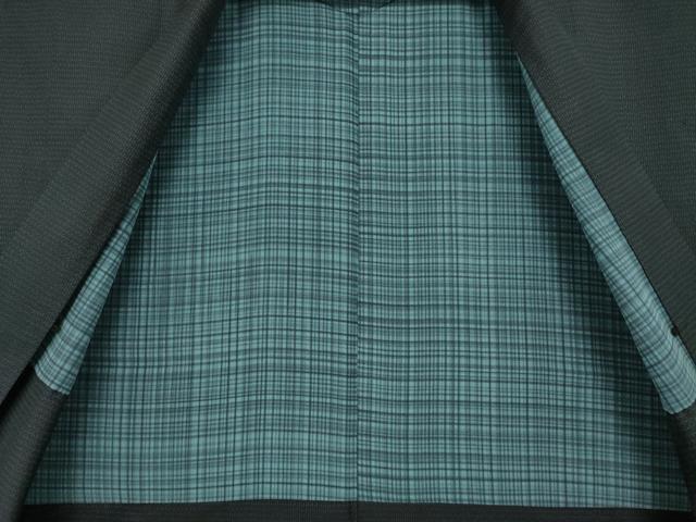 平和屋着物●男性 本場大島紬 アンサンブル 100亀甲 総詰め 正絹 逸品 AAAZ7168ck