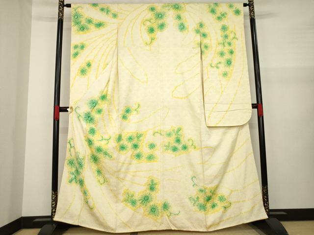 平和屋着物●豪華振袖 総絞り 蔓帯花文 正絹 逸品 AAAZ7201ck