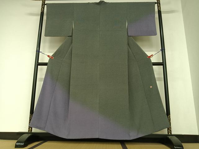 平和屋着物●江戸小紋 訪問着 作家物 角通し さが美扱い 正絹 逸品 AAAZ7340zg