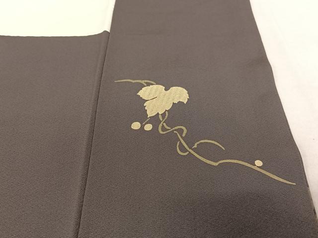 平和屋着物●訪問着 刺繍 花鳥文 暈し染め 金彩 正絹 逸品 AAAZ7366zg