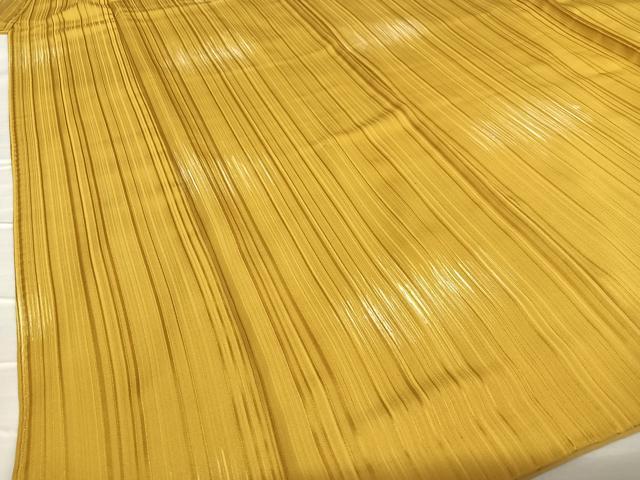 平和屋着物●上質な小紋 変わり縞 正絹 逸品 AAAZ7469zg