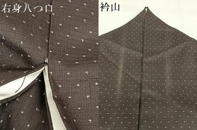 平和屋着物●上質な紬 訪問着 正絹 逸品 AAAZ7516zg