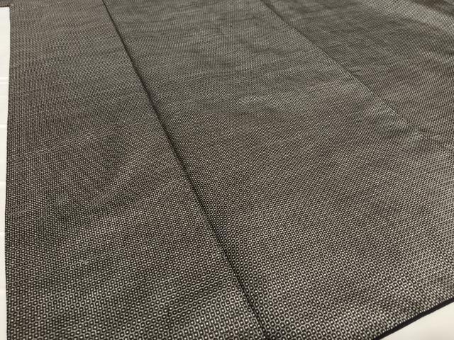 平和屋着物●男性 本場大島紬 アンサンブル 100亀甲 総詰 正絹 逸品 AAAZ7517zg