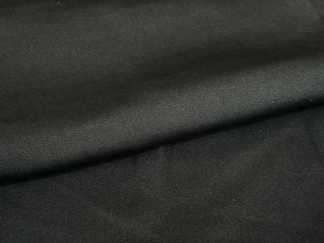 平和屋着物●男性 黒紋付 正絹 逸品 AAAZ7588zg