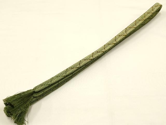 平和屋着物*夏物 和装小物 帯締め・帯揚げセット レース組 暈し 金糸 逸品 AAAZ7776ay