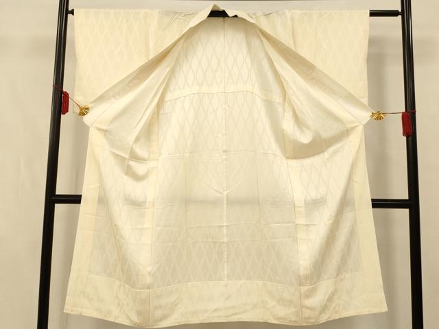 平和屋着物■長襦袢 無双仕立て 立涌地紋 正絹 逸品 AAAZ7917fw