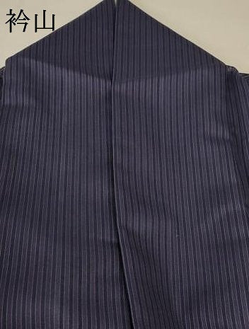 平和屋着物*夏物 男性 江戸小紋 紗 間道 東京染め 反端付き 正絹 逸品 未使用 AAAZ8478jd