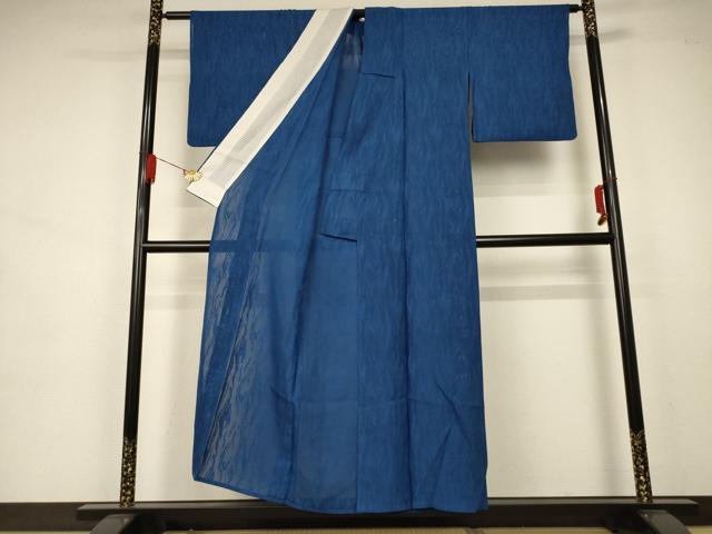 平和屋着物*夏物 色無地 紗 変わり縞 正絹 逸品 AAAZ8556jd