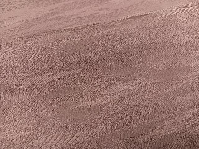 平和屋着物●上質な色無地 霞地紋 鴇浅葱色 正絹 逸品 AAAZ8869ph