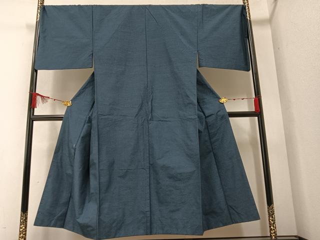 平和屋着物●男性 紬 アンサンブル 正絹 逸品 AAAZ8903ph