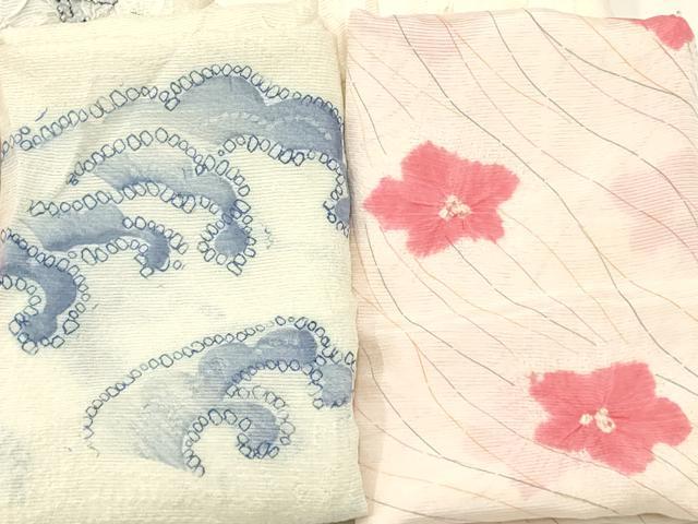 平和屋着物*夏物 和装小物 帯揚げ10枚 部分絞り 柄絞り 全て正絹 逸品 AAAZ8995ay