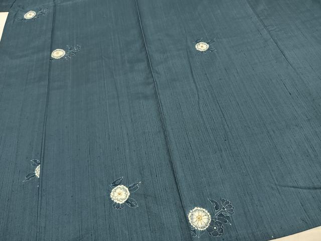 平和屋着物▽上質な紬 単衣 辻が花 正絹 逸品 AAAZ9023fy
