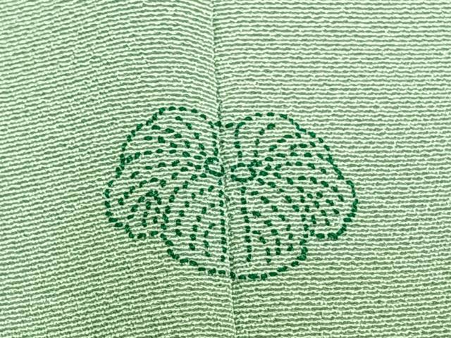 平和屋着物▽訪問着 単衣 草花文 暈し染め 金銀彩 正絹 逸品 AAAZ9076fy