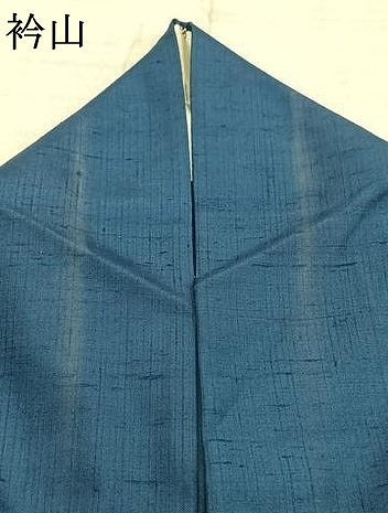 平和屋着物▽訪問着 単衣 紬地 型染め 風景文 正絹 逸品 AAAZ9176fy