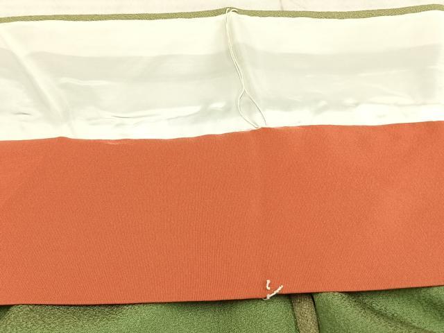 平和屋着物▽訪問着 単衣 霞文 正絹 逸品 AAAZ9187fy