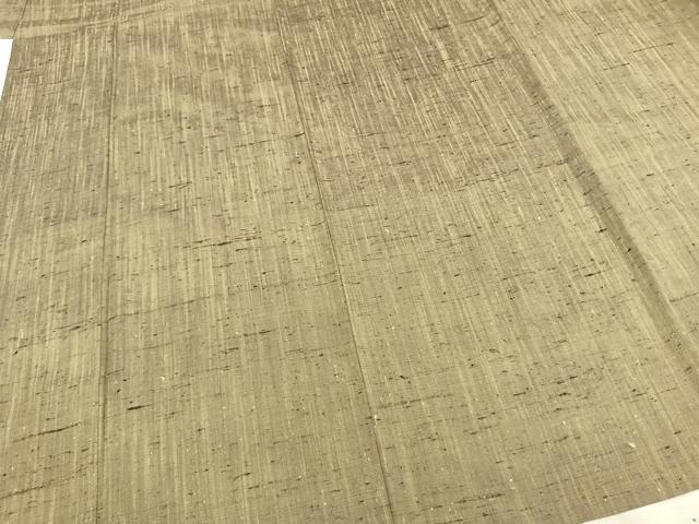 平和屋着物▽上質な紬 単衣 霞文 正絹 逸品 未使用 AAAZ9225fy