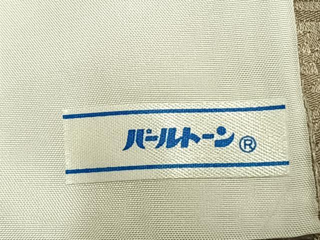 平和屋着物▽銀座きしや 訪問着 単衣 駒刺繍 吉祥花鳥文 金彩 正絹 逸品 AAAZ9226fy