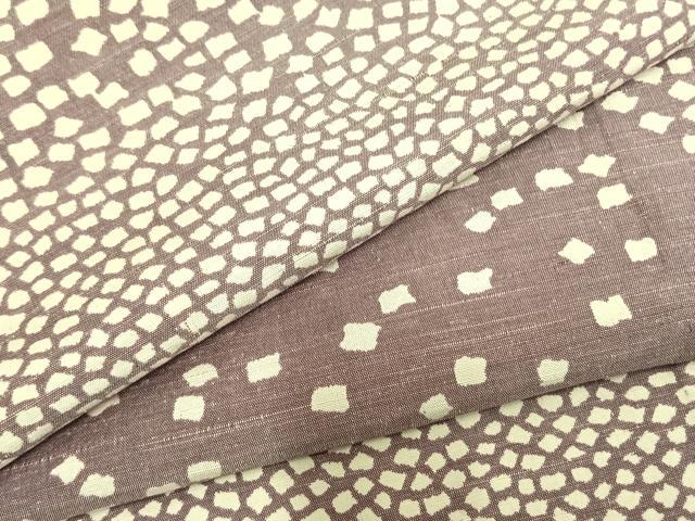 平和屋着物▽上質な紬 単衣 横段文 正絹 逸品 AAAZ9227fy